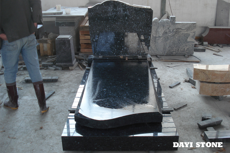 Blue Pearl Granite Headstone Monument - Dayi Stone Blue Pearl Granite Headstone Monument - Dayi Stone